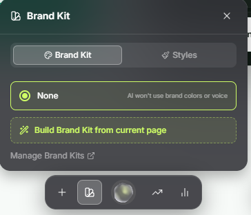 Leadpages Brand Kit – Customize Landing Pages with Your Brand Identity Leadpages Brand Kit panel showing options to apply brand colors and styles to a landing page