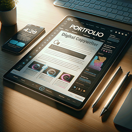 Crafting a Copywriter Portfolio: Share a Professional PDF
