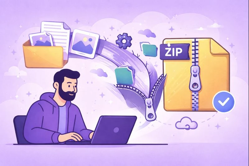 How to Zip a File on Windows: File Compression Exlained