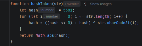 The Best Font for JetBrains IDEs - jetBrains mono JetBrains Mono font in WebStorm IDE showing a JavaScript function with clear character distinction and syntax highlighting.