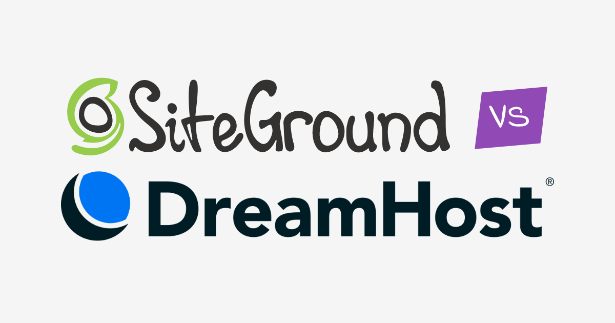 SiteGround vs. DreamHost: Which Hosting Suits You Best?