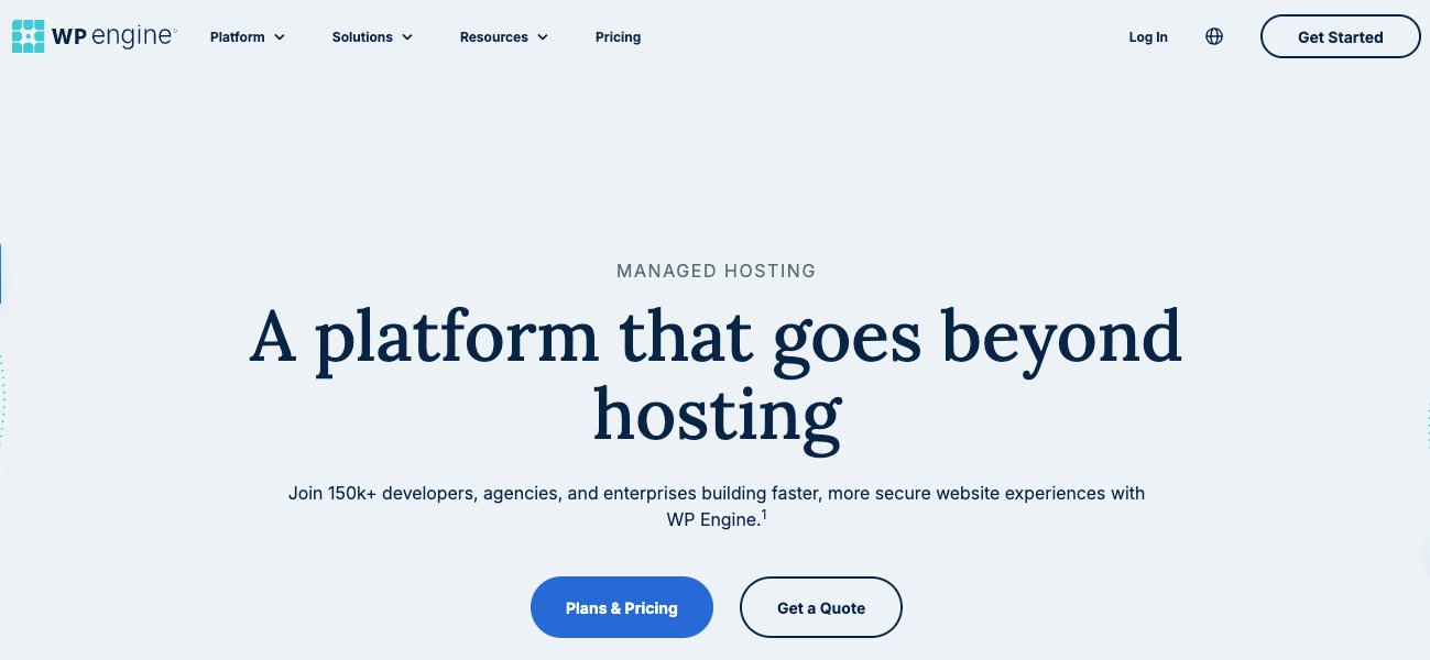 wp engine screen
